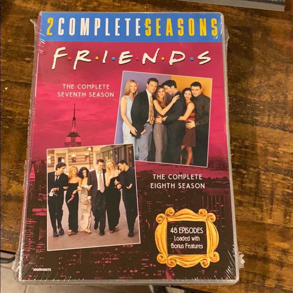 Two season of Friends the tv show